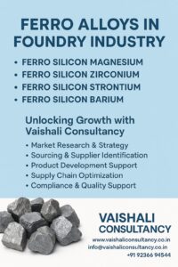 Ferro Alloys in Foundry Industry: Unlocking Growth with Vaishali Consultancy